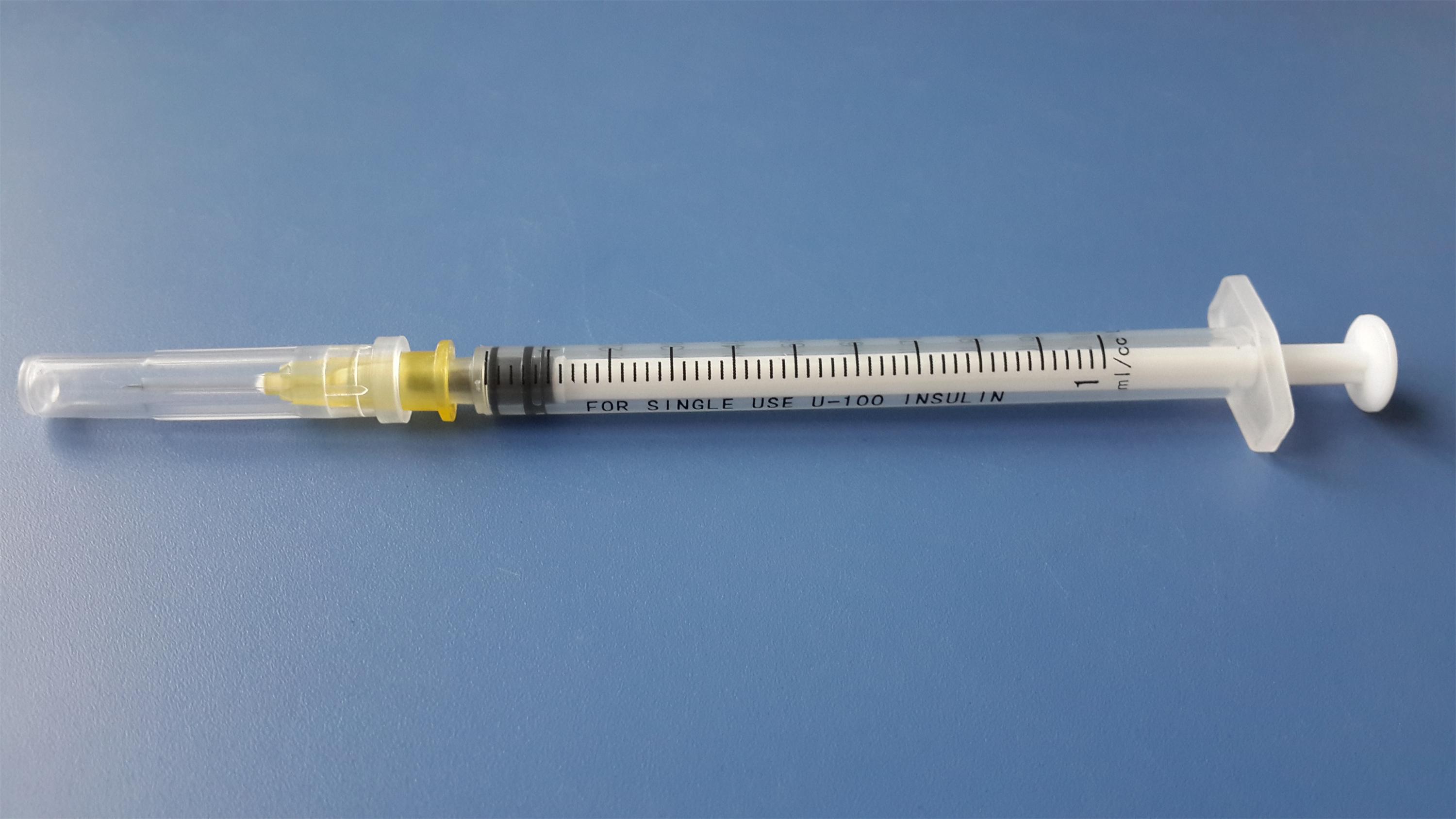 Insulin Syringe-Detachable Needle